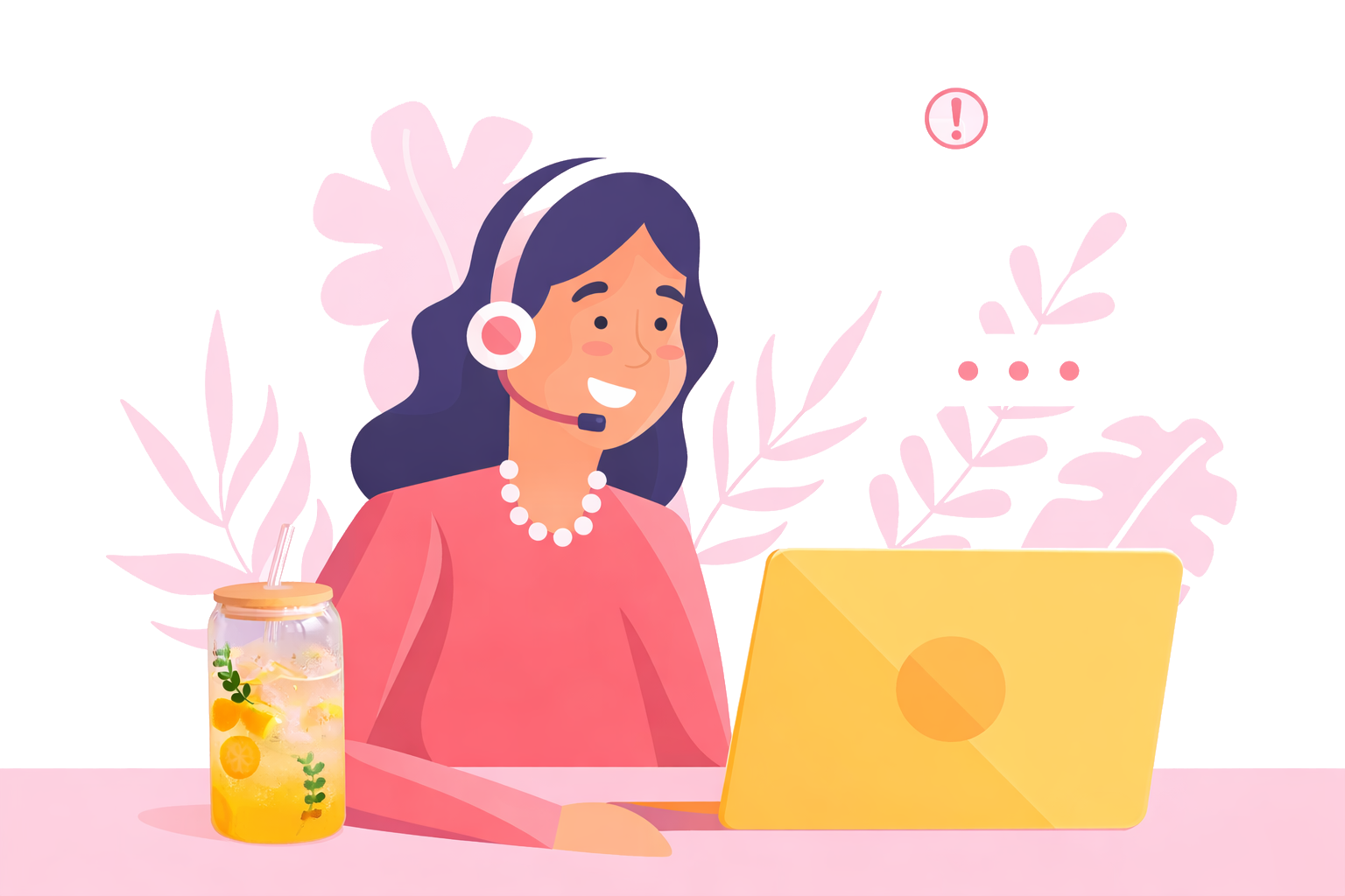 Contact illustration